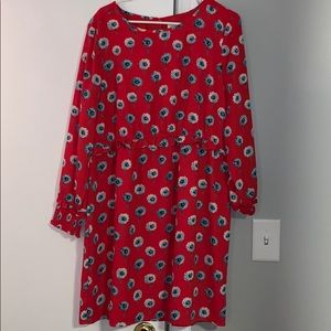 J crew long sleeve dress